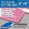 9" x 12" Self-Healing Cutting Mat 5-Ply - Double-Sided Pink/Blue Craft Mat, Non-Slip Cutting Mats for Crafts, Sewing, Quilting, Scrapbooking